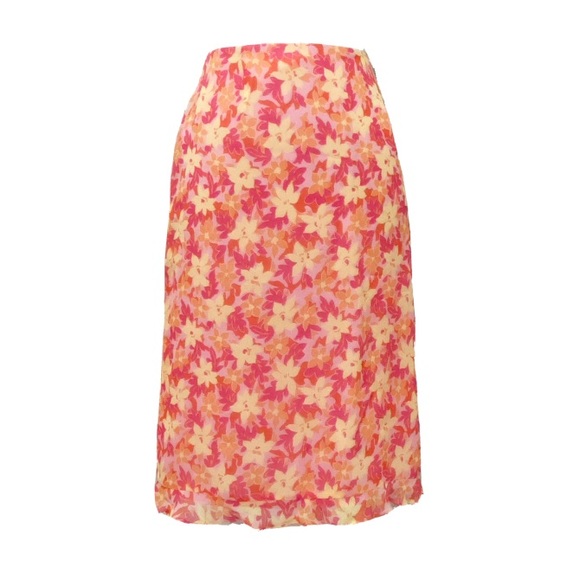 Cynthia Howie Floral Print Skirt Size 8 (A111) - Picture 1 of 6